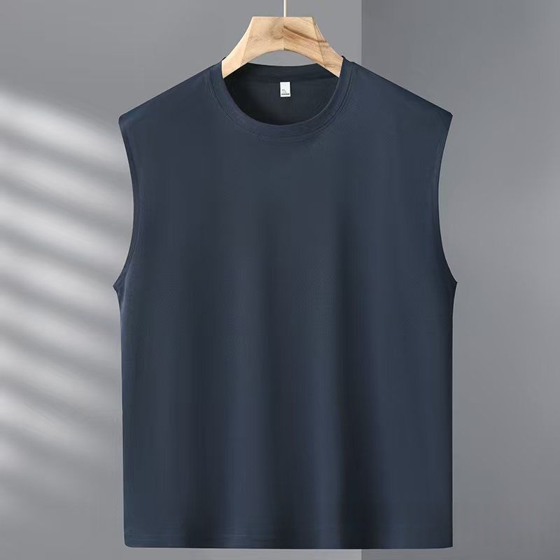 Solid-color Vest Sleeveless Cotton T-shirt - Image 9
