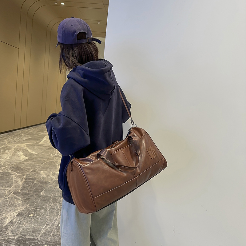 Men's Retro High-Capacity Fashionable Shoulder Organizer Bag - Image 2