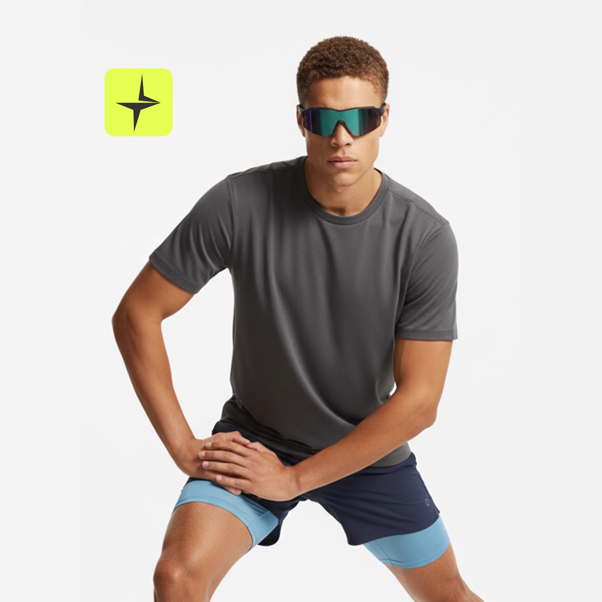 SpringSummer New Arrivals Mens And Womens Matching Quick-drying Short-sleeve Outdoor Sportswear - Image 4