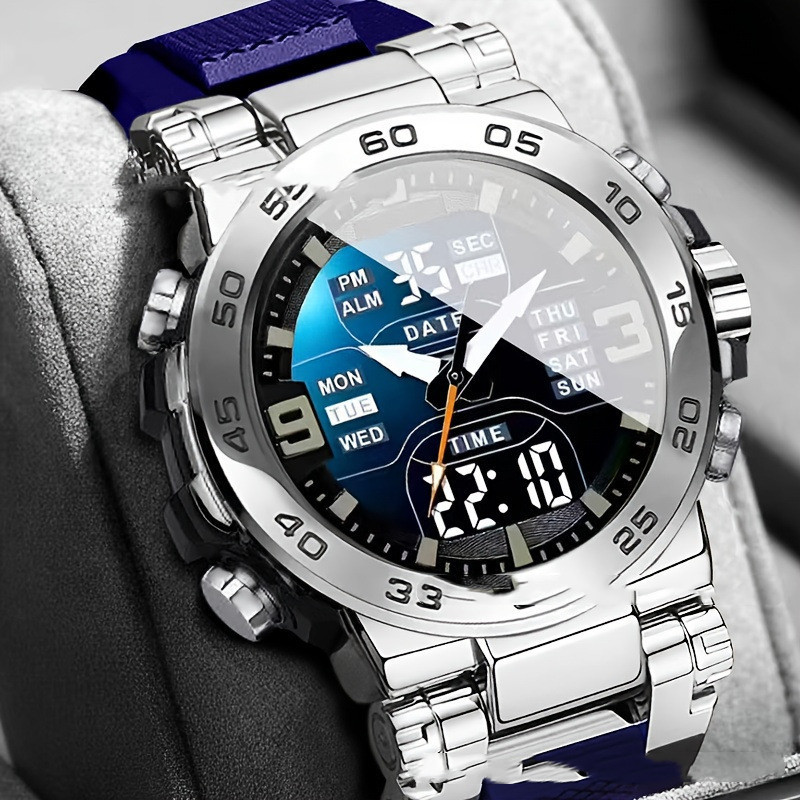 Waterproof Electronic Watch For Outdoor Sports Trendy And Glow-in-the-dark - Image 4