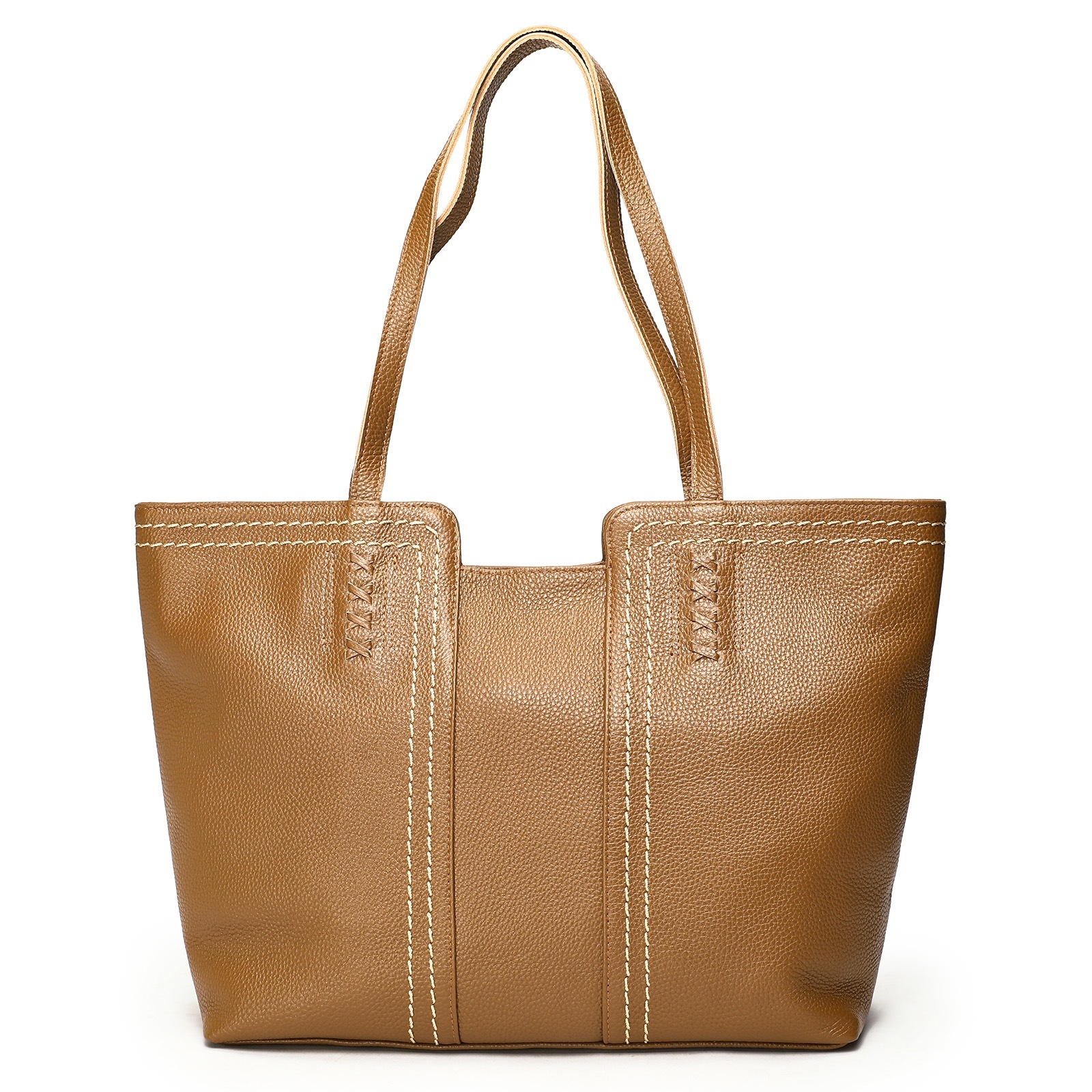 Sophisticated Soft Cowhide Tote Bag - Image 6
