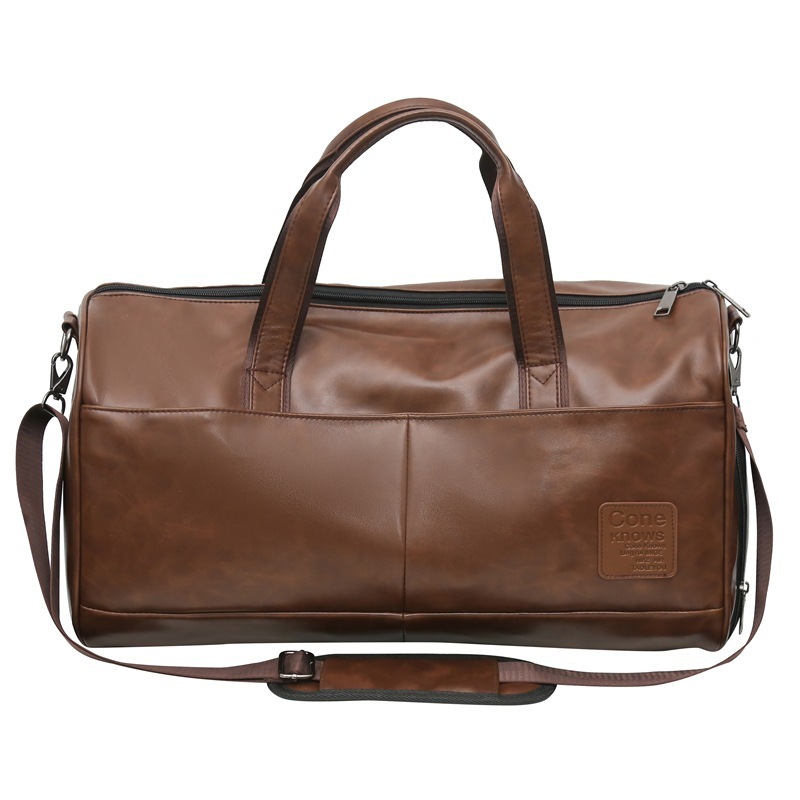 Men's Retro High-Capacity Fashionable Shoulder Organizer Bag - Image 8