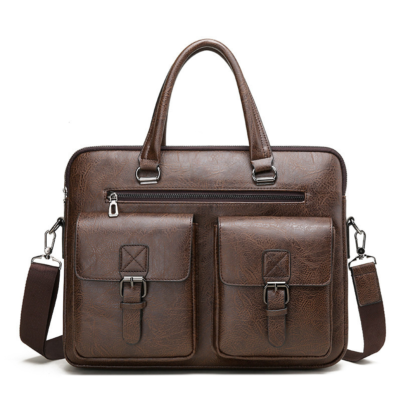 Laptop Men's Briefcase Computer Crossbody Business - Image 3