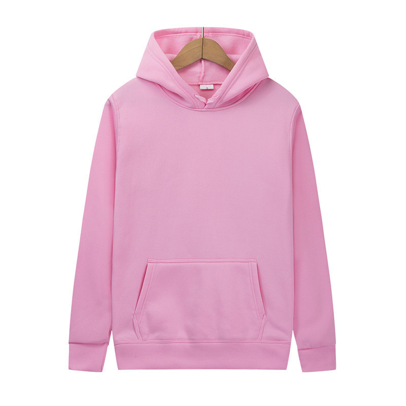 Mens And Womens Solid-color Plain Hoodies - Image 7