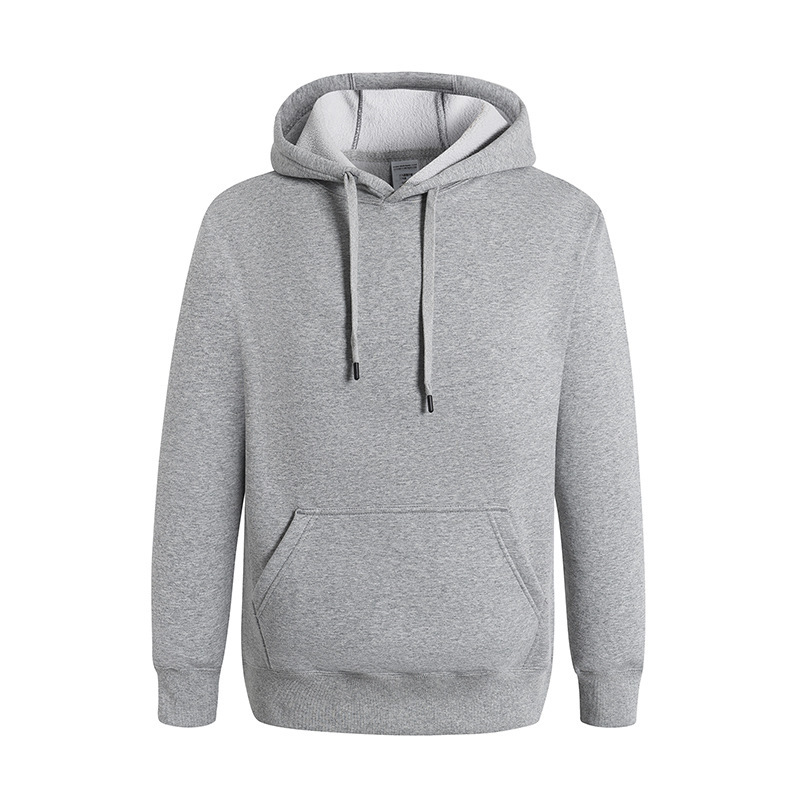 DIY Fleece-lined Long-sleeve New Hoodie - Image 2