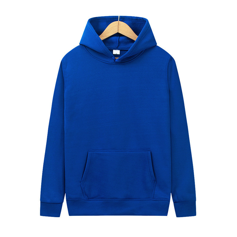 Mens And Womens Solid-color Plain Hoodies - Image 8