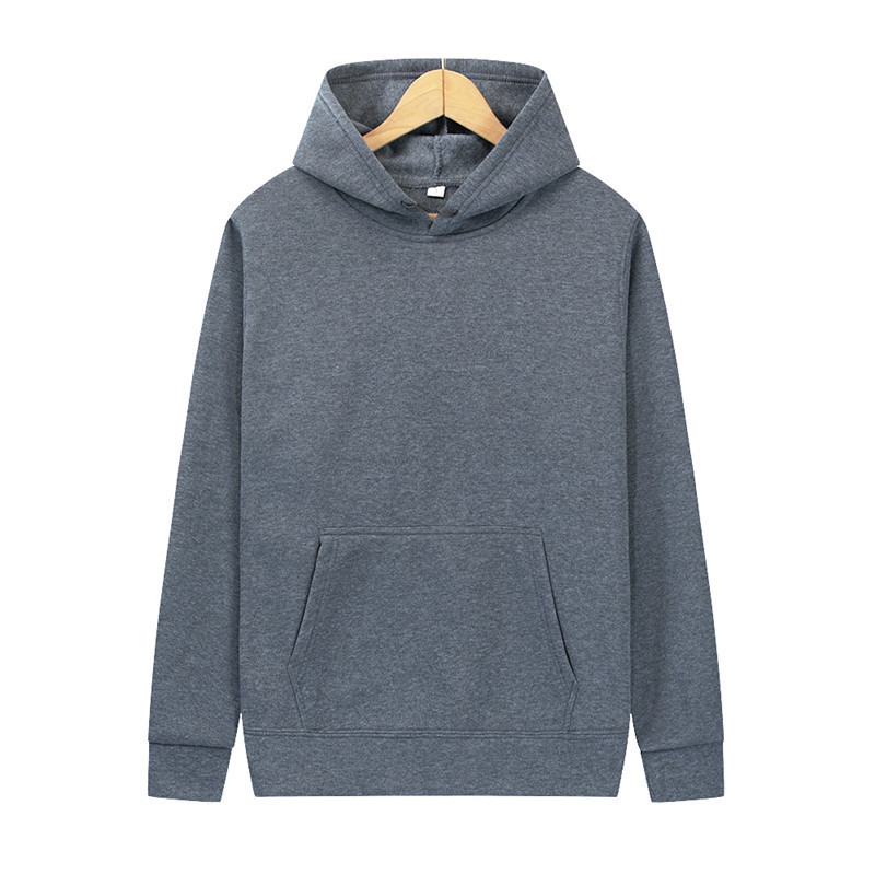 Mens And Womens Solid-color Plain Hoodies - Image 6