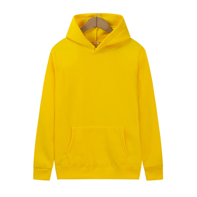 Mens And Womens Solid-color Plain Hoodies - Image 10