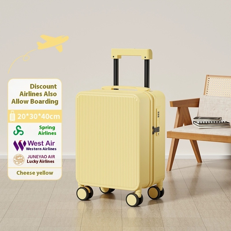 Men's And Women's Trolley Case Zipper Suitcase - Image 7