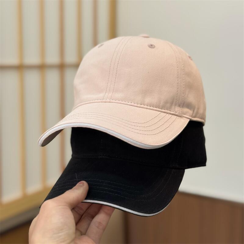 Korean-style Mens Hat, Japanese-style Minimalist Versatile Solid-color Baseball Cap - Image 9