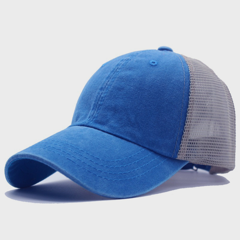 Mens SpringSummer Thin Breathable Mesh Baseball Cap