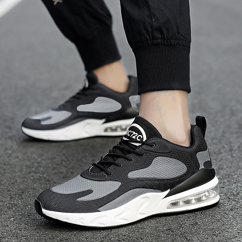 Low-Cut Fashion Trend Color Matching Air Cushion Men's Shoes - Image 2
