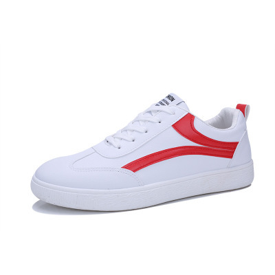 Casual Color Matching Men's Shoes All-Match White Shoes - Image 8