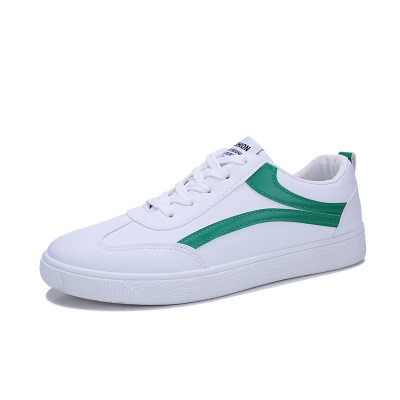 Casual Color Matching Men's Shoes All-Match White Shoes - Image 4