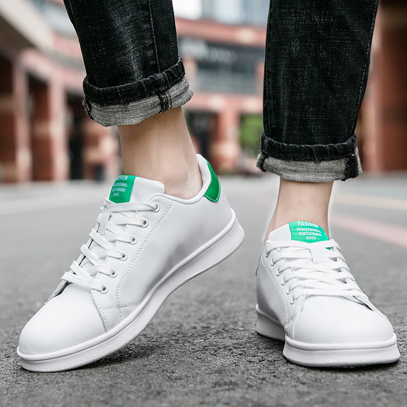 Fashion Sneakers Men's Breathable Sports Casual Shoes Round Toe Low Top Sneakers - Image 5