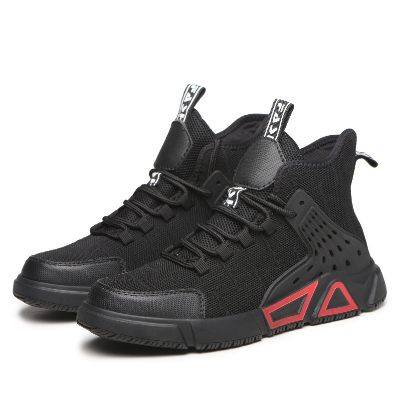 Labor Insurance Shoes, Men's Steel Toe Safety Shoes, Casual Protective Shoes - Image 4