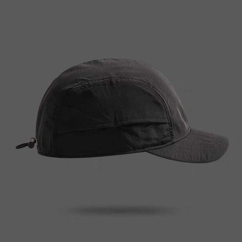 The New Men's And Women's Universal Quick-drying Lightweight Fabric With Drawstring Ventilation And Sun Protection Short Brim Baseball Cap Is Suitable For Daily Outdoor Outings. - Image 5