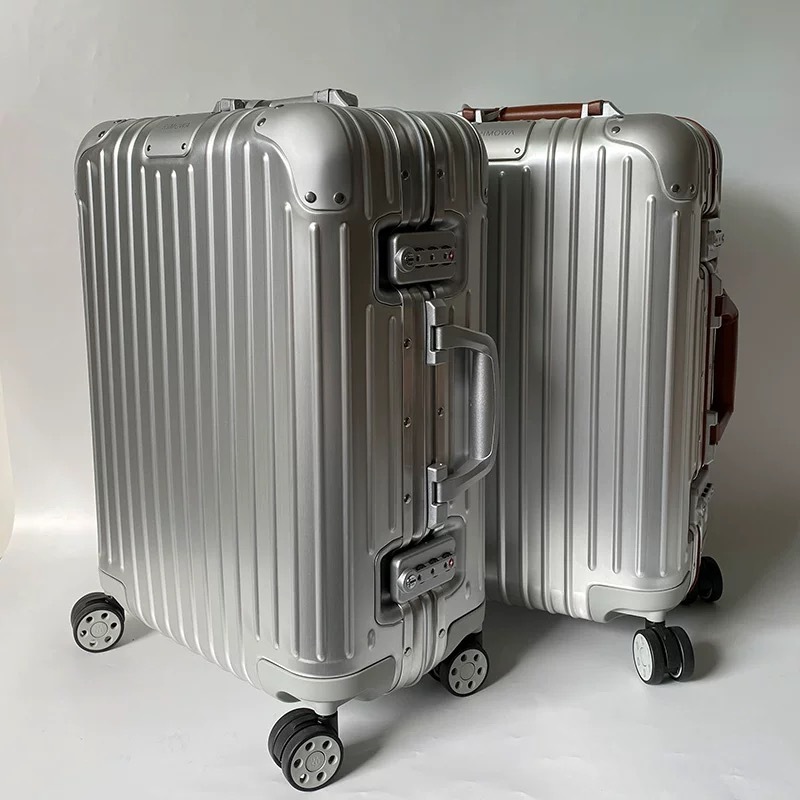 Drop-Resistant All-Aluminum-Magnesium Alloy Luggage For Travel - Image 3
