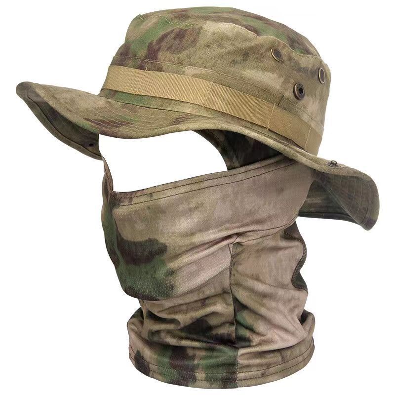 Outdoor Mountaineering Camping Fishing Sun-proof Bucket Hat Mask - Image 3