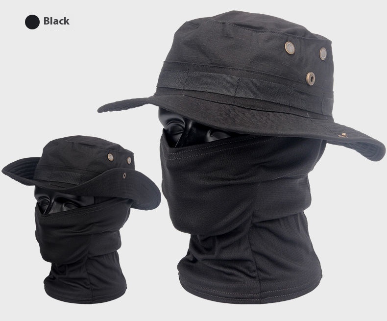 Outdoor Mountaineering Camping Fishing Sun-proof Bucket Hat Mask - Image 6