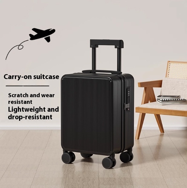 Men's And Women's Trolley Case Zipper Suitcase - Image 3