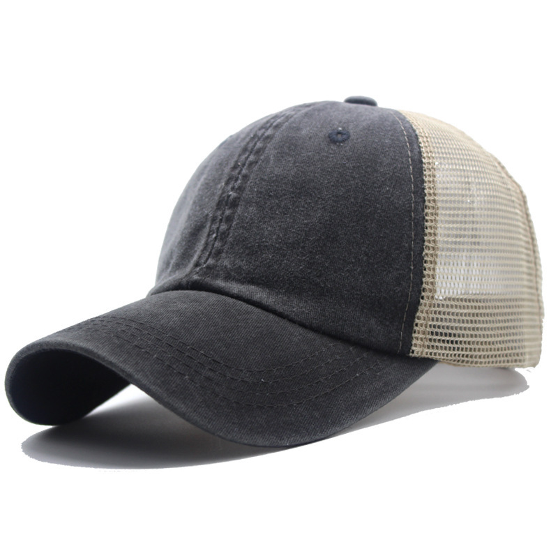 Mens SpringSummer Thin Breathable Mesh Baseball Cap - Image 3