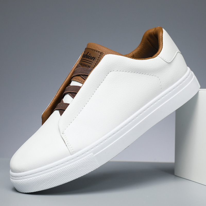 Men's Fashion Solid Color Comfortable And Non-slip Sneaker - Image 3