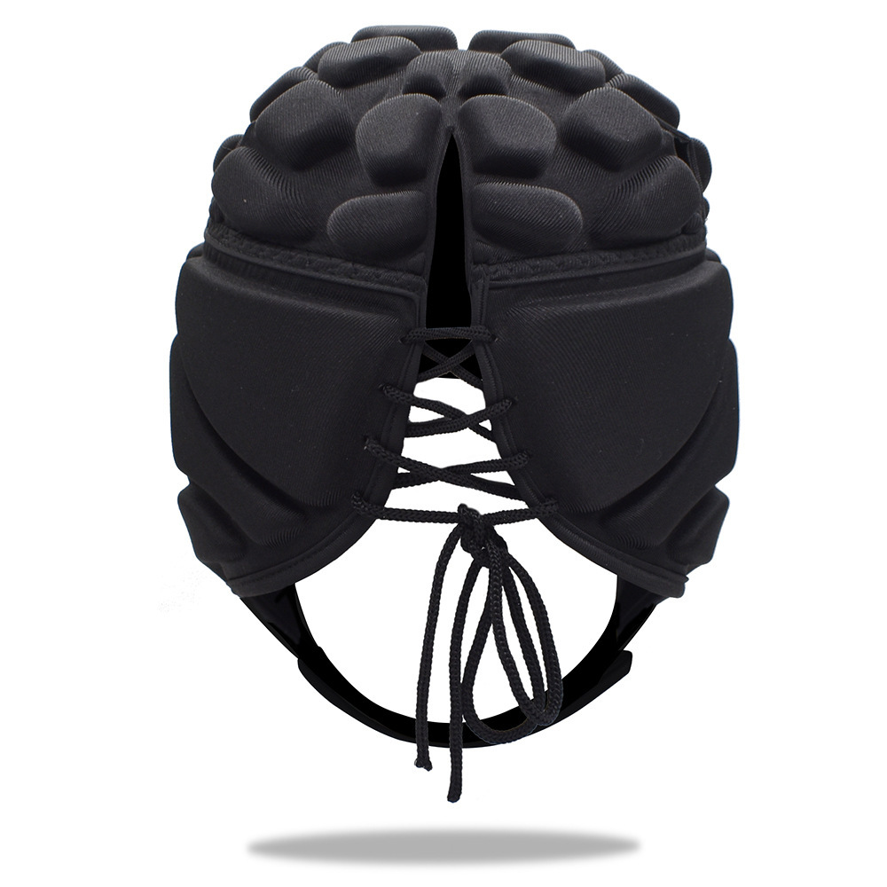 Football Goalkeeper Goalkeeper Rugby Roller Skating Snowboard Head Riding Helmet Cap - Image 3