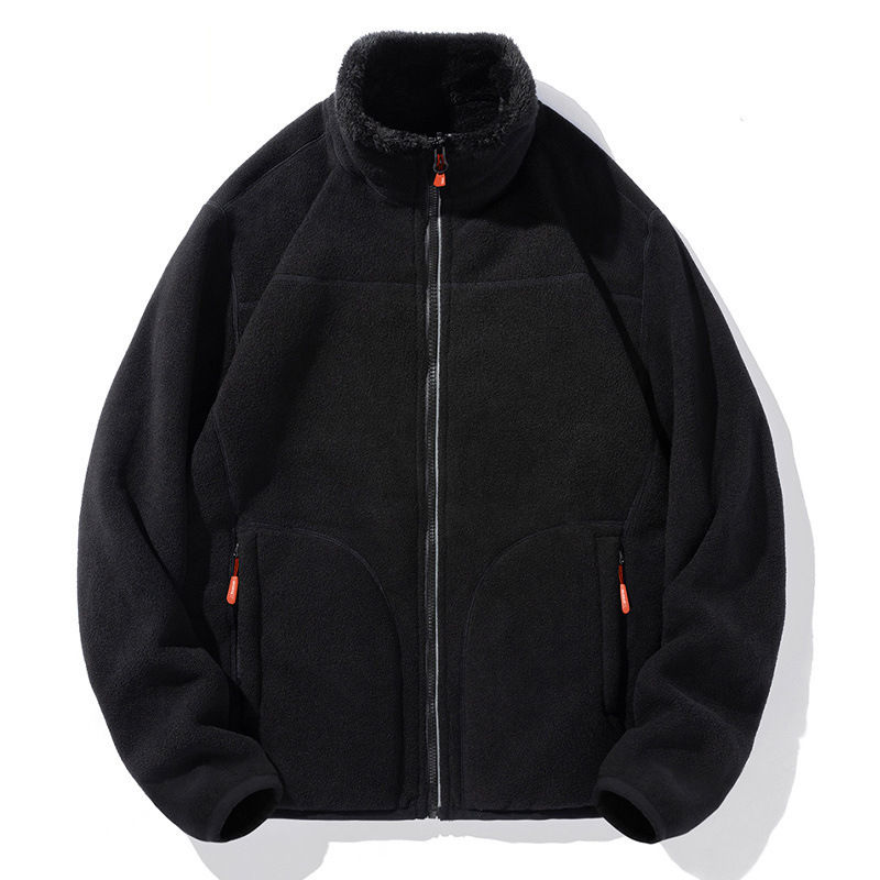 Double-sided Coral Fleece And Double-sided Polar Fleece Jacket - Image 5