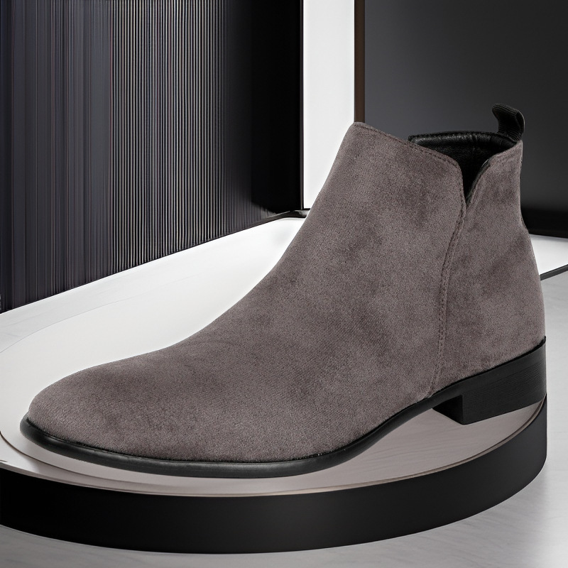 Fashion European And American Style Men's Short Boots - Image 6