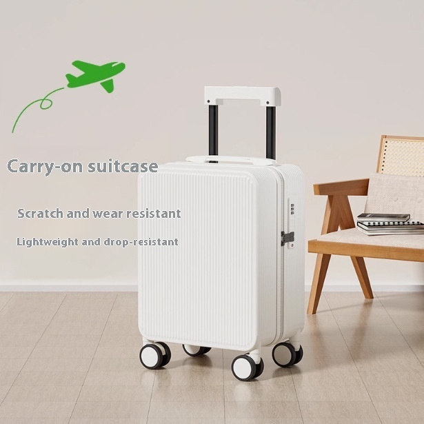 Men's And Women's Trolley Case Zipper Suitcase - Image 5