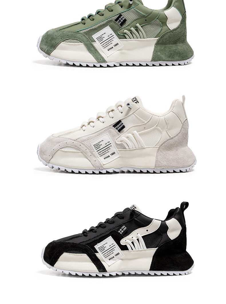 Men's Spring New Fashion All-match Casual Sneaker Thick Bottom Height Increasing Non-slip - Image 2