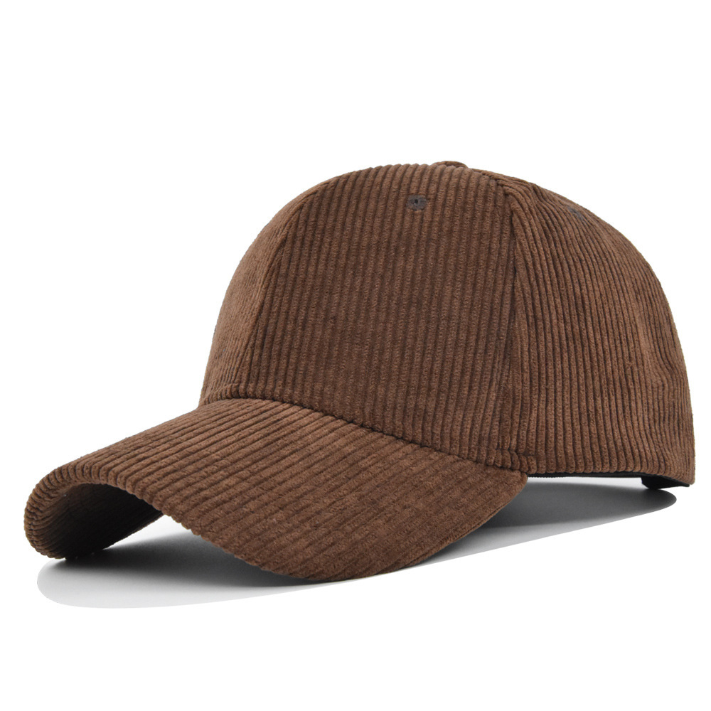 Fashion Corduroy All-matching Peaked Cap Men - Image 9