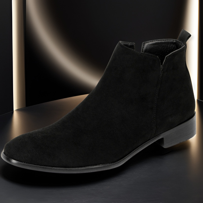 Fashion European And American Style Men's Short Boots - Image 3