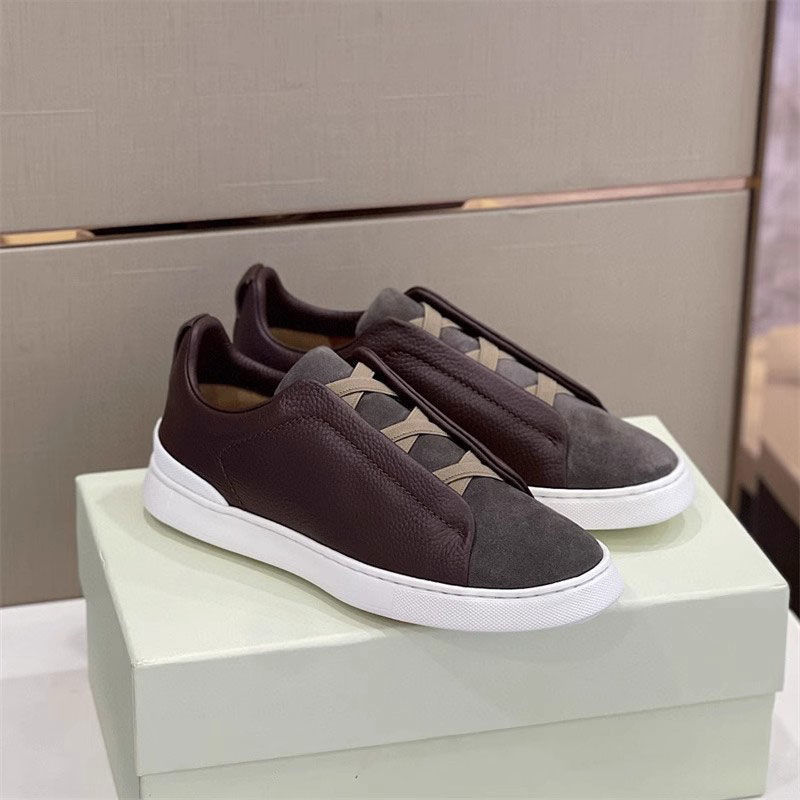 Men's Fashion Solid Color Comfortable And Non-slip Sneaker - Image 10