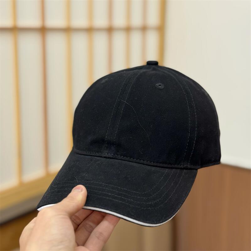 Korean-style Mens Hat, Japanese-style Minimalist Versatile Solid-color Baseball Cap - Image 2