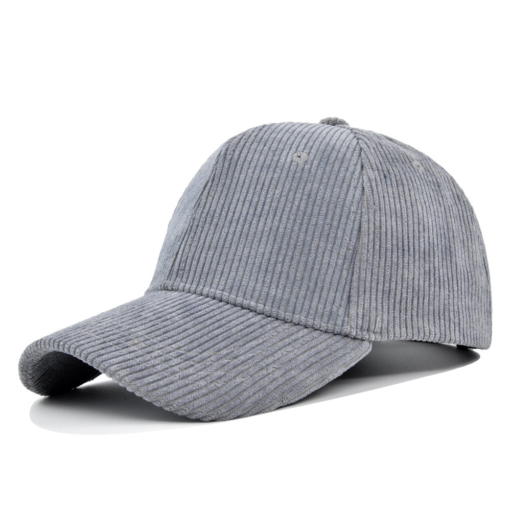 Fashion Corduroy All-matching Peaked Cap Men - Image 5