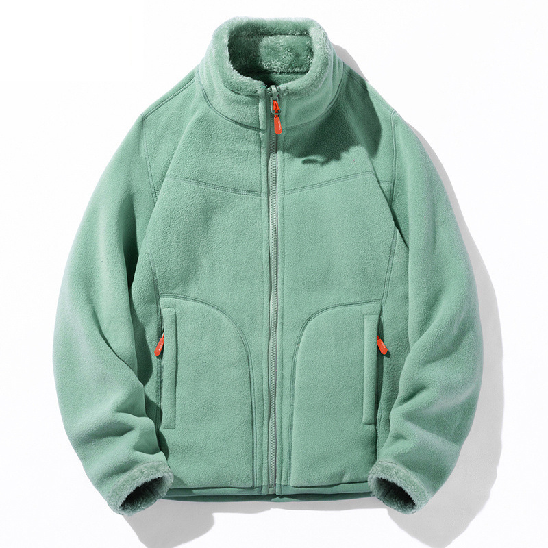 Double-sided Coral Fleece And Double-sided Polar Fleece Jacket - Image 4