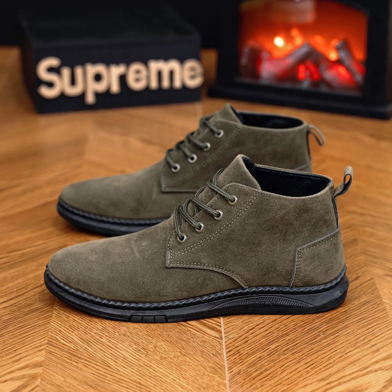 British Style Outdoor Student Casual High-top All-matching Trendy Men's Martin Boots - Image 2