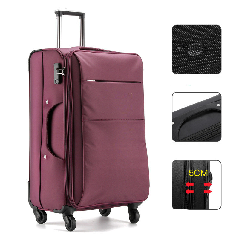 Business Luggage Oxford Bra Bar Large Capacity Password - Image 5