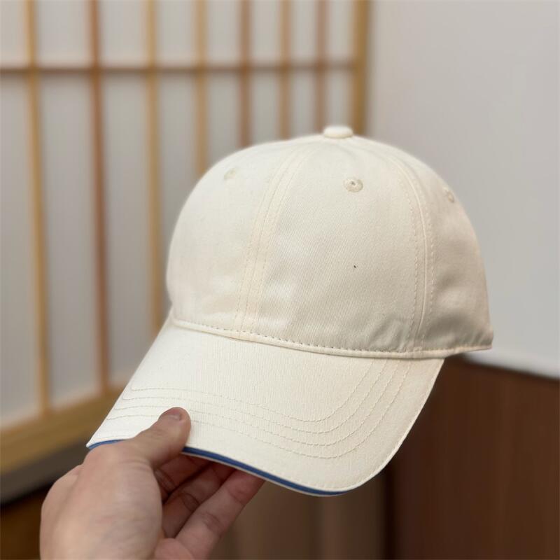 Korean-style Mens Hat, Japanese-style Minimalist Versatile Solid-color Baseball Cap - Image 6