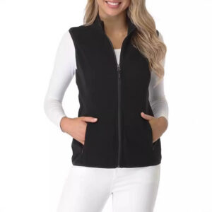 Womens Fleece Vest Soft Sleeveless Jacket