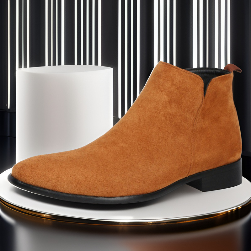 Fashion European And American Style Men's Short Boots - Image 2