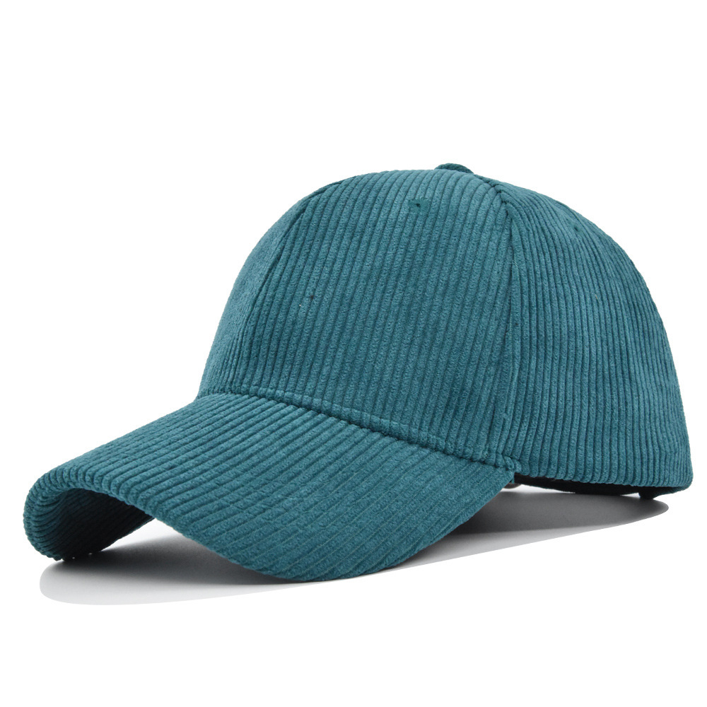 Fashion Corduroy All-matching Peaked Cap Men - Image 4