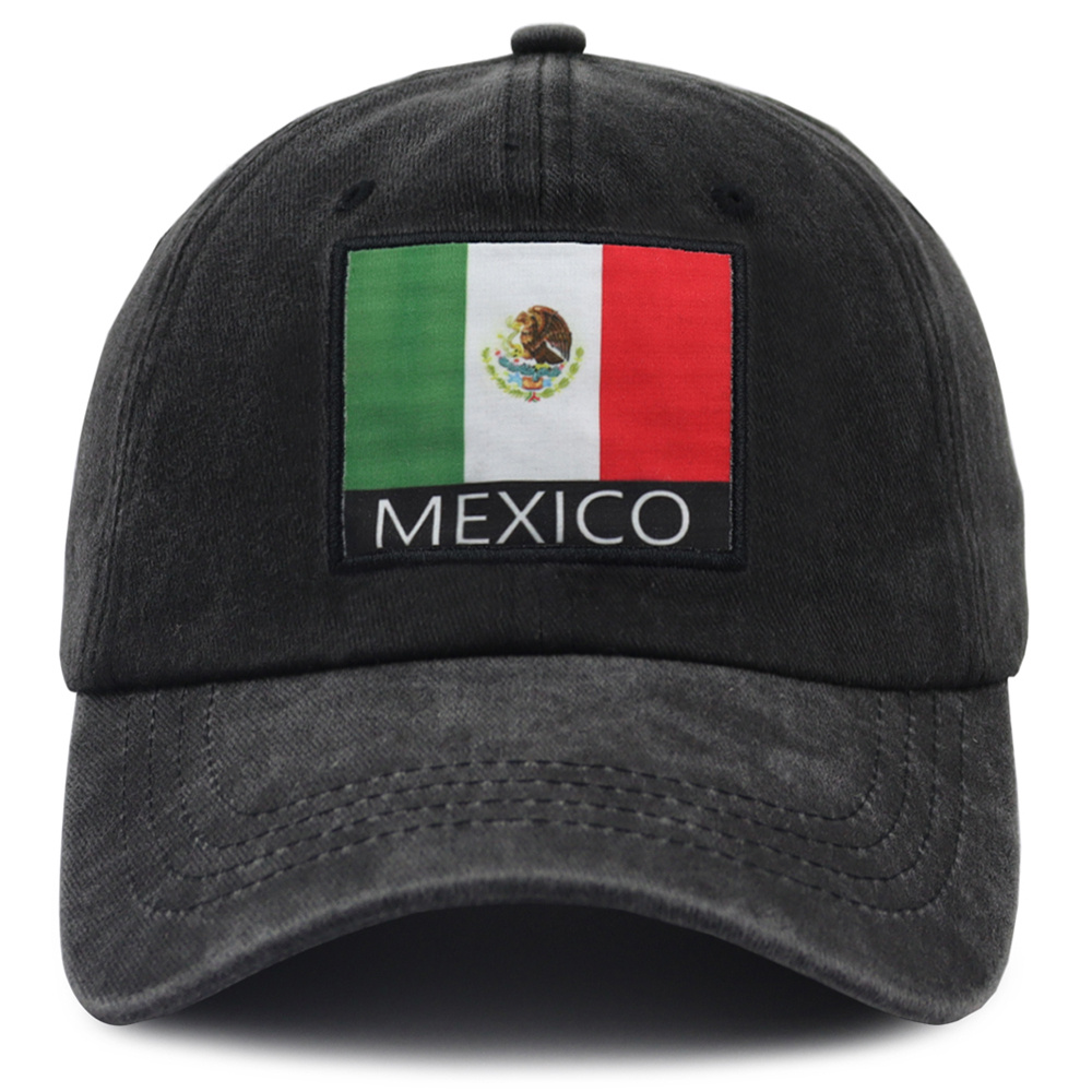 Mexico Hats For Women Men,Mexican Flag Baseball Cap, Fathers Day Patriotic Christmas Birthday Gifts For Dad Mom Papa Mama Grandpa Husband Wife - Image 3