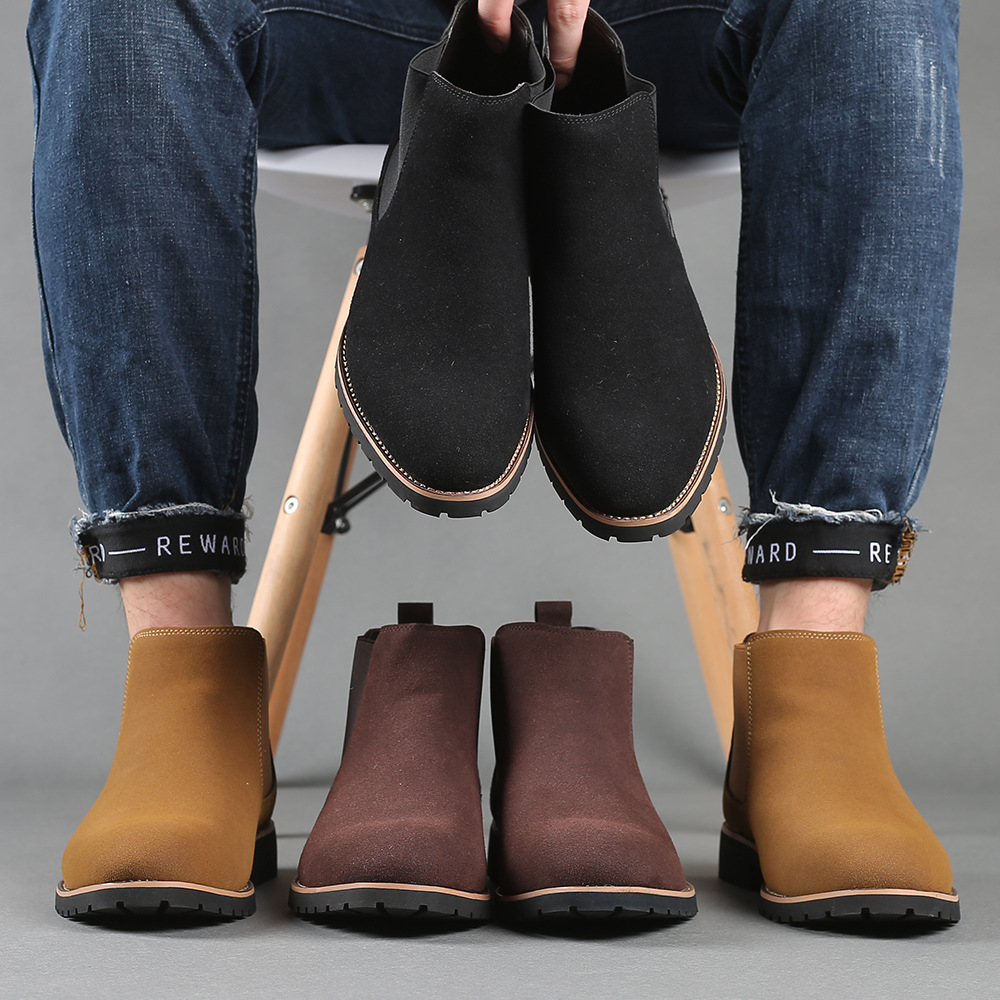 Fashion Martin Male High-top Worker Boots - Image 2