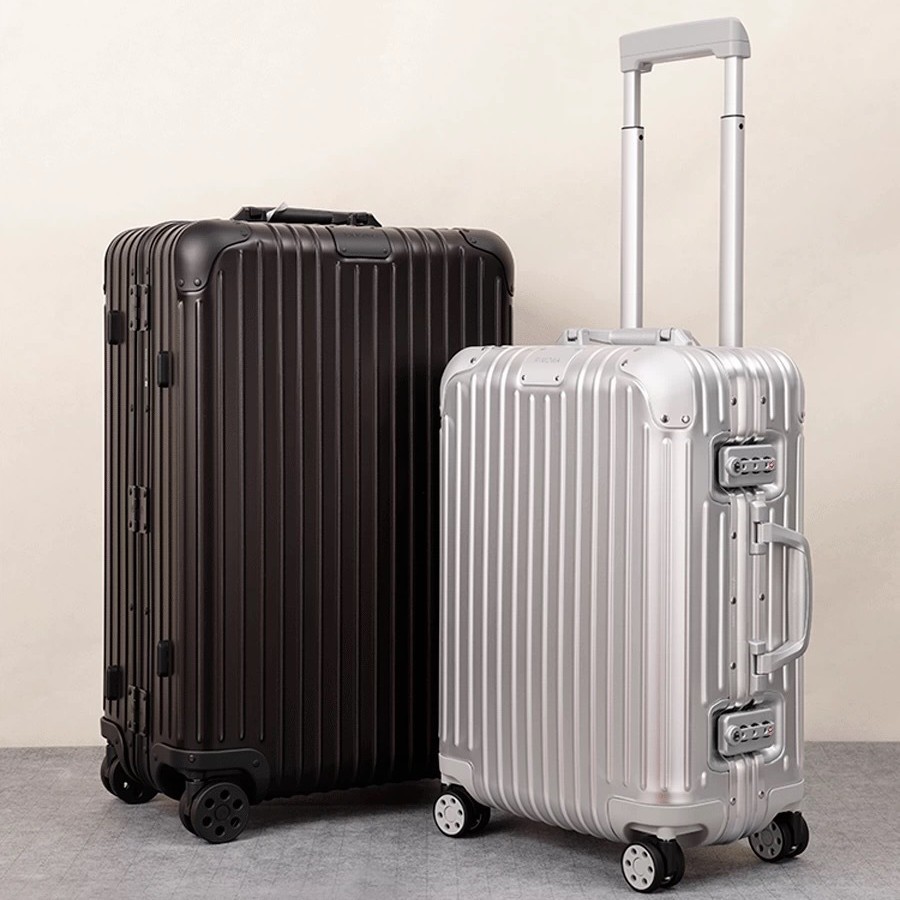 Drop-Resistant All-Aluminum-Magnesium Alloy Luggage For Travel