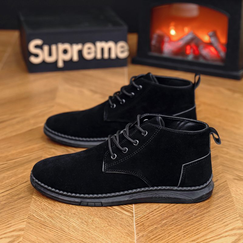 British Style Outdoor Student Casual High-top All-matching Trendy Men's Martin Boots - Image 8
