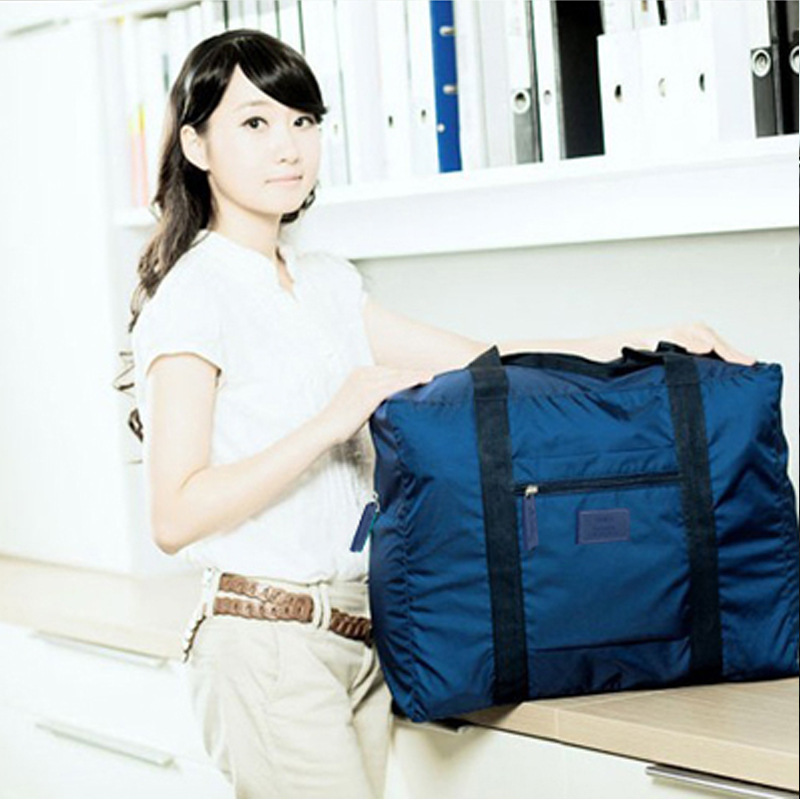 Folding Travel Buggy Bag Unisex Jacquard Bag Clothes Bag - Image 8