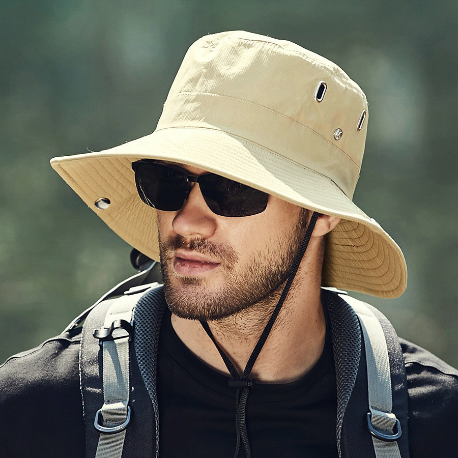 Summer New Men's Sun-shade Big Brim Sun Protection Hat - Image 5